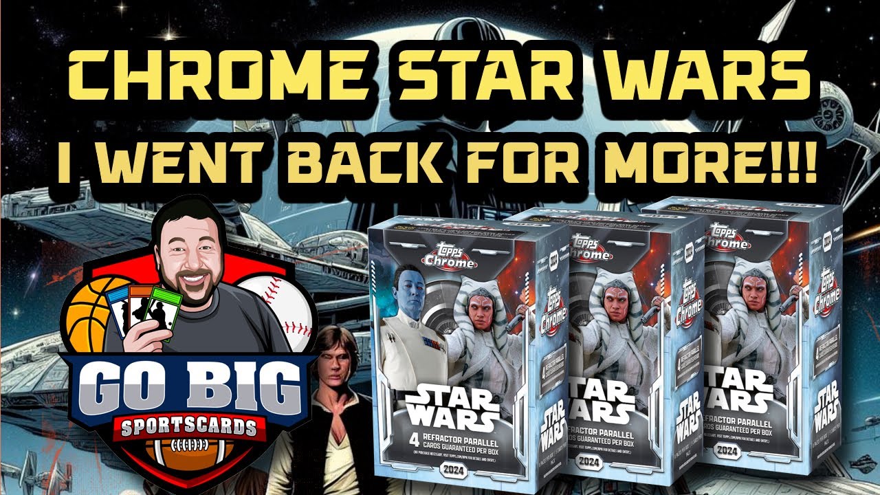 Я дарю коллекционные карточки Topps Chrome Star Wars Blasters 2024 года ПОСЛЕДНИЙ ШАНС