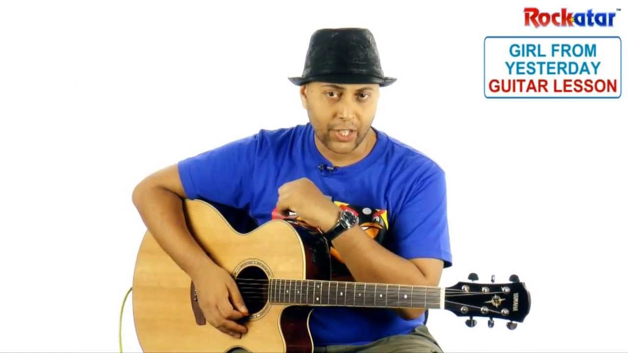 Girl from Yesterday-Guitar Lesson- Sneak Preview