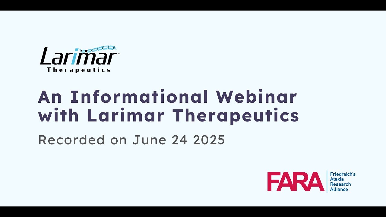 An Informative Webinar with Larimar Therapeutics