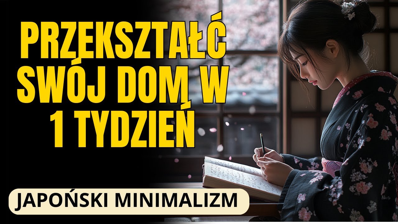 MINIMALIZM JAPONSKI: Jak przestać KUPOWAĆ i zacząć ŻYĆ