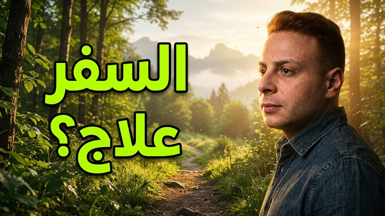 ازاي السفر ممكن يبقى علاج مهم جداً..؟🍃 ✈️ 