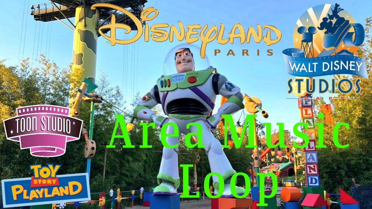 Toy Story Playland-Area Music Loop-Disneyland Paris