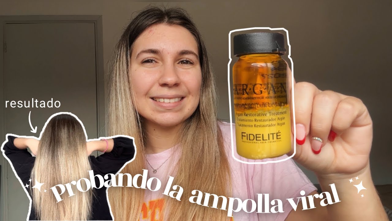 Probando la ampolla viral de TIK TOK ✨¿cómo se prepara? Toda la info
