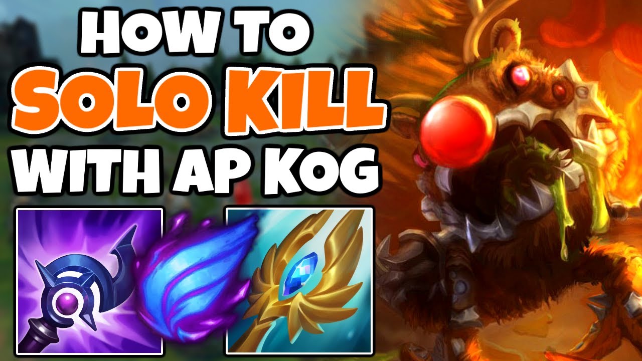 I solo killed mid 4 times with AP Kog'maw, here's how you can too | Challenger Kog'maw Mid | 12.23