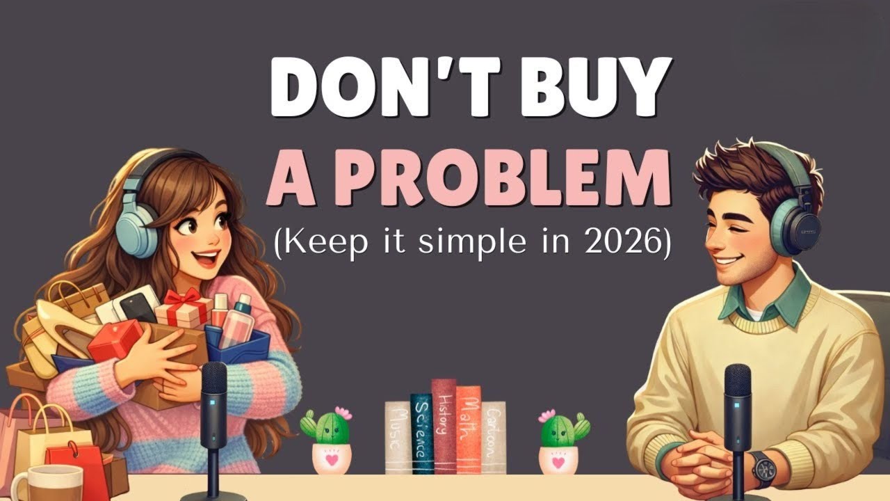 English Podcast For Easy Conversation in Daily Life | 10 Minimalist Rules That Changed My Life