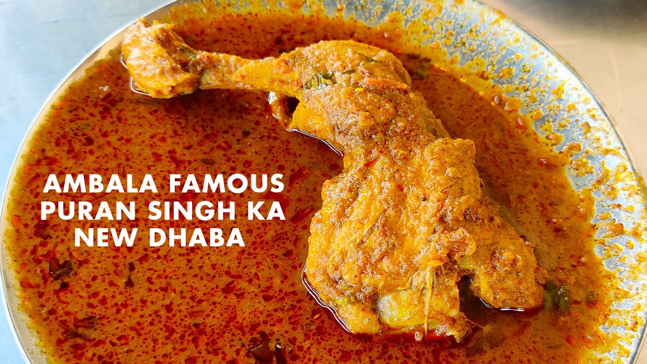 Ambala Famous Mutton Curry, Mutton Keema & Chicken Curry l Puran Singh Ka New Dhaba l Street Food