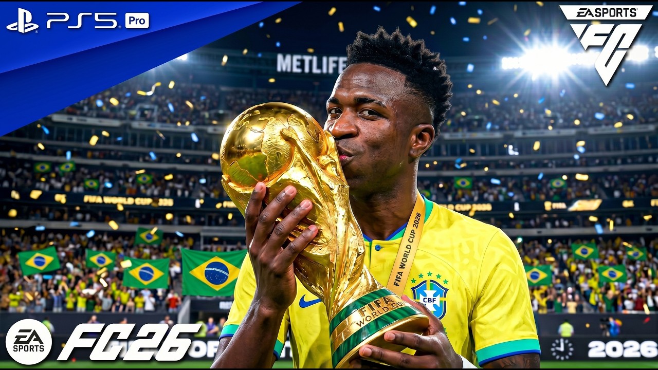 FC 26 - Brazil Road To 2026 FIFA World Cup Final | PS5 Pro [4K60]