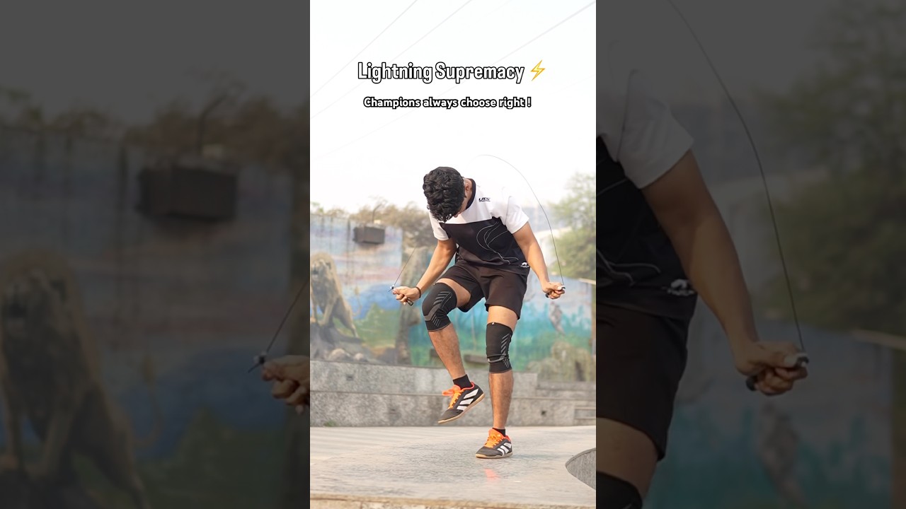 Champions always choose the best 🔥 Lightning Super Speed Jump Rope ⚡️