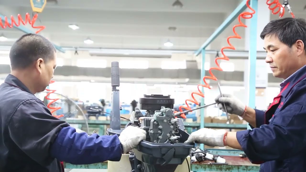 PARSUN | Let's take a tour of  outboard motors factory