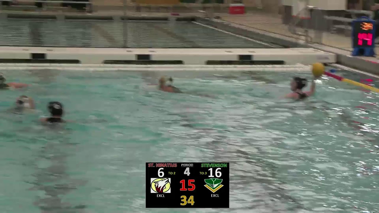 2024 IHSA Girls Water Polo Quarterfinals hosted by Stevenson High School