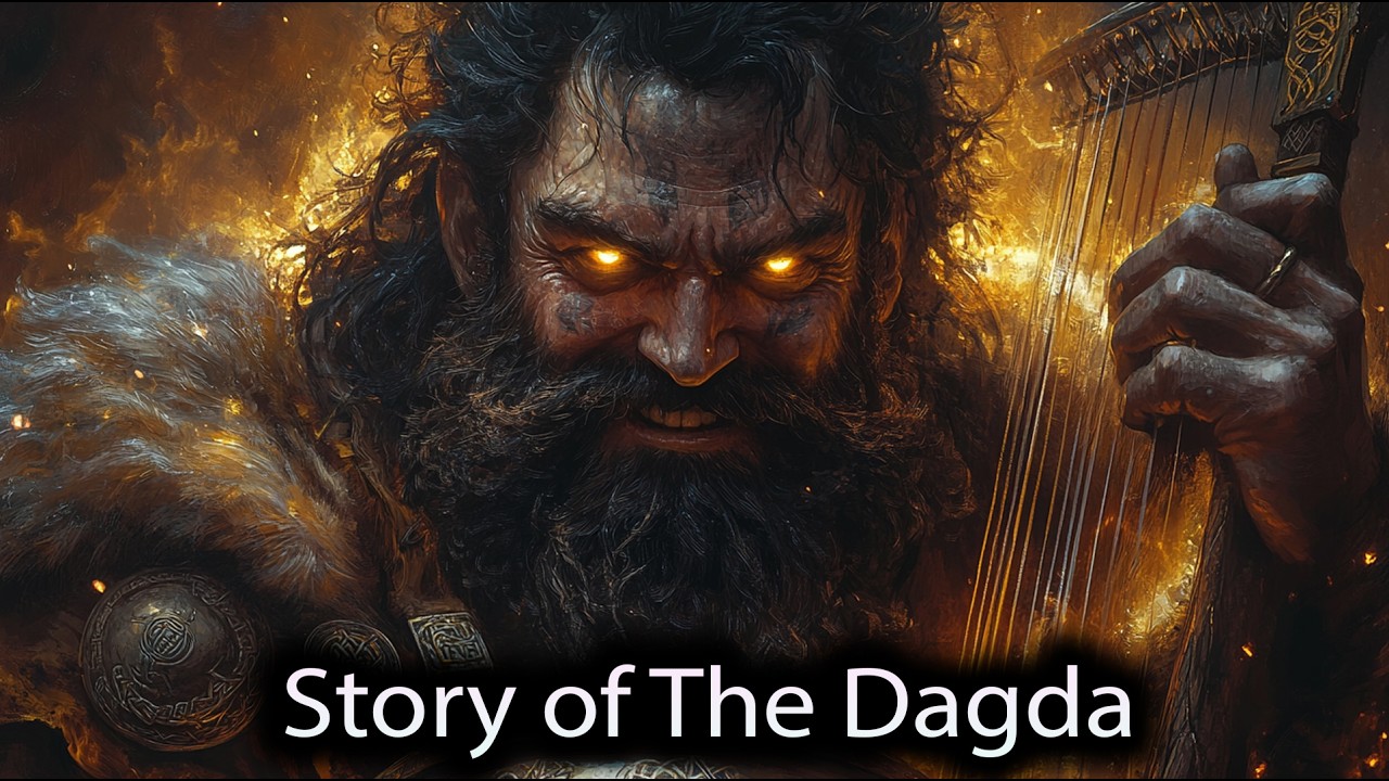 The Dagda, The GOOD God | Celtic Mythology Explained | Irish Mythology Explained