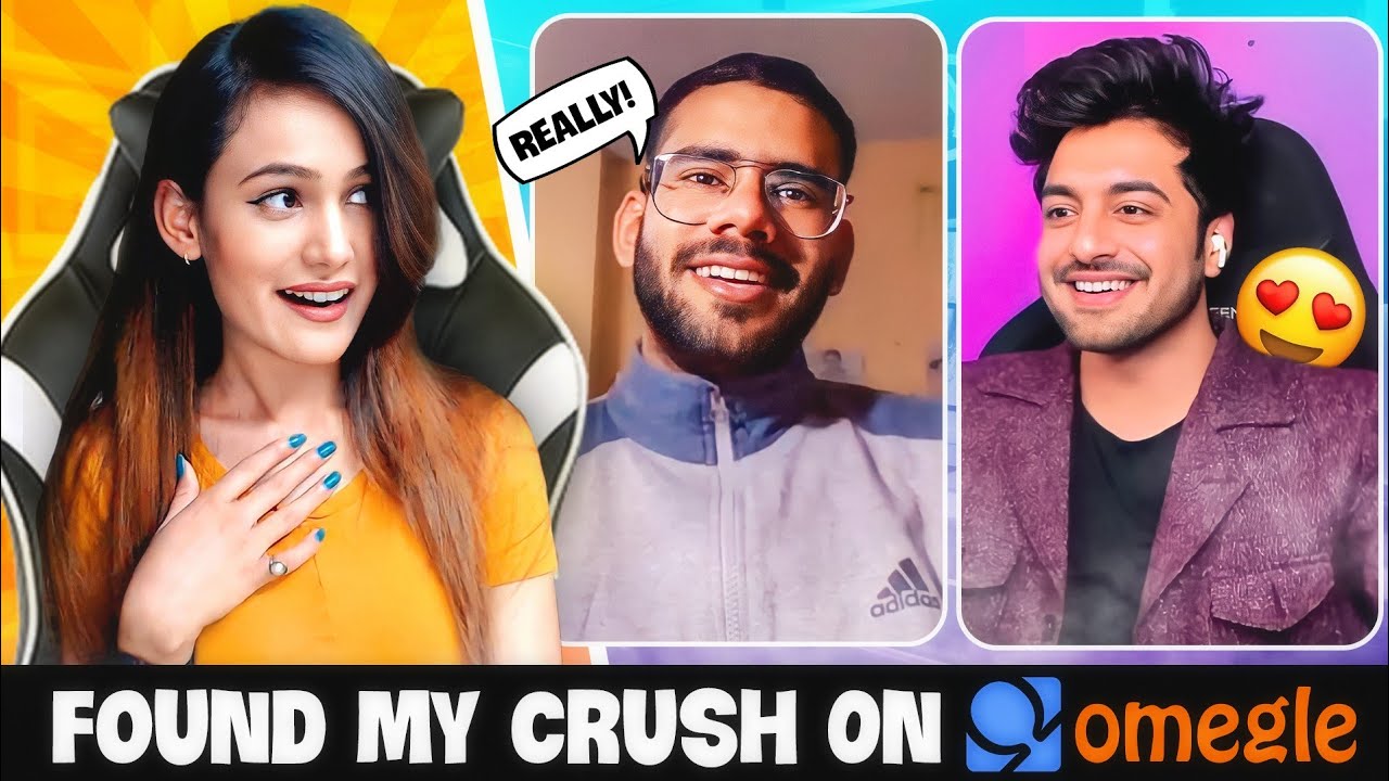 I Found My Crush @architverma  on Omegle | Indian Girl on Omegle  😍❤
