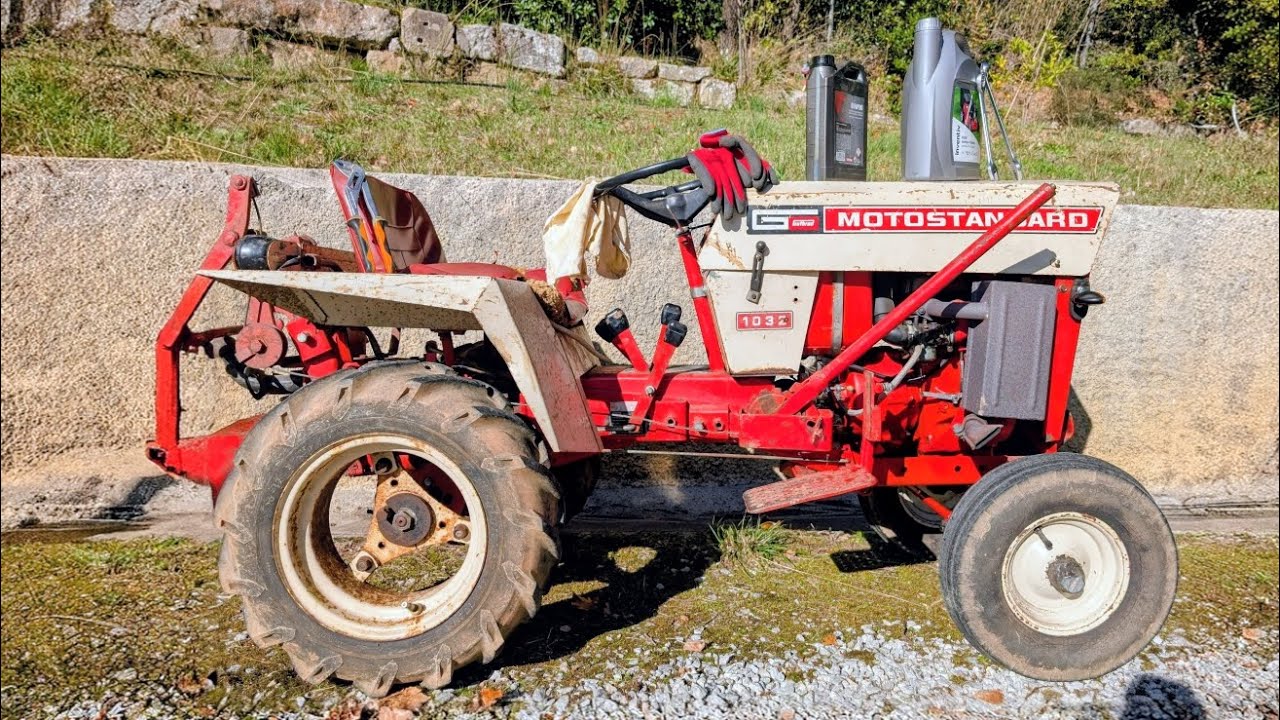 Micro-tracteur Motostandard Gutbrod 1032 : une bonne révision !