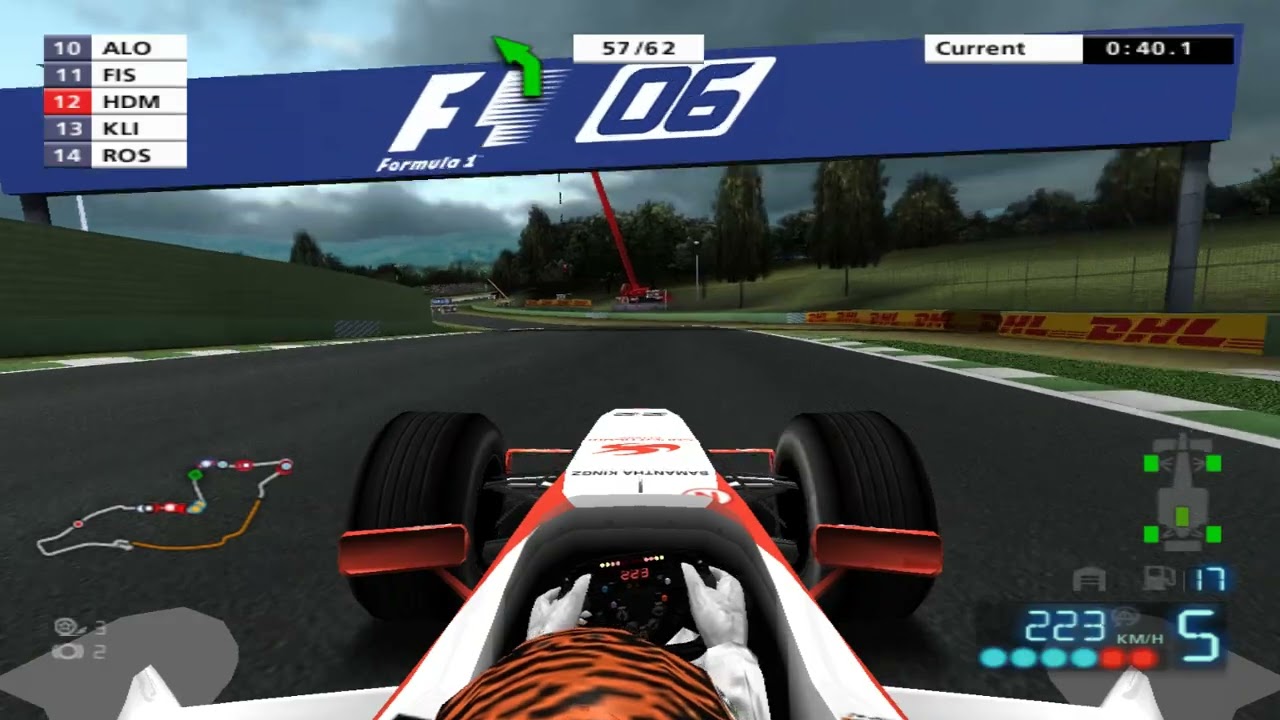 F1 2006 PS2 Career Mode (Hard) - S01 Imola - Race
