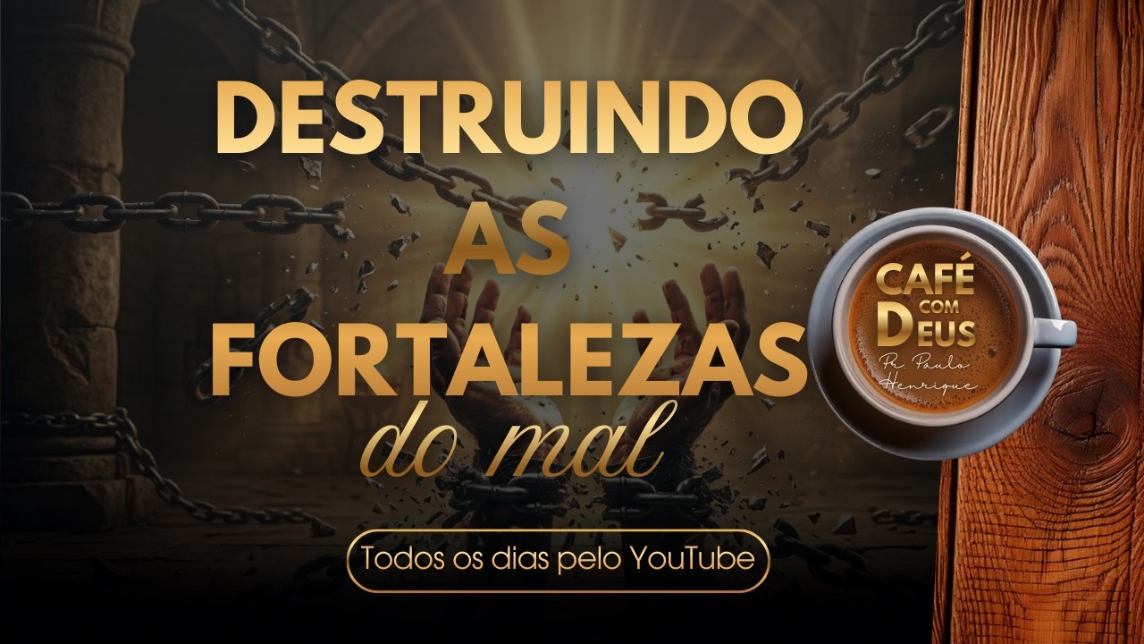 CAFÉ COM DEUS - DESTRUINDO AS FORTALEZAS DO MAL | IEQ MINAS NOVAS - PR. PAULO HENRIQUE - 6H