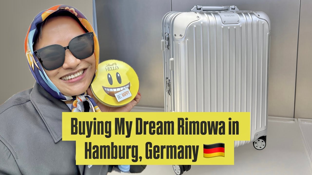 Buying My Dream  RIMOWA Cabin S in Hamburg, Germany | Travel Essential