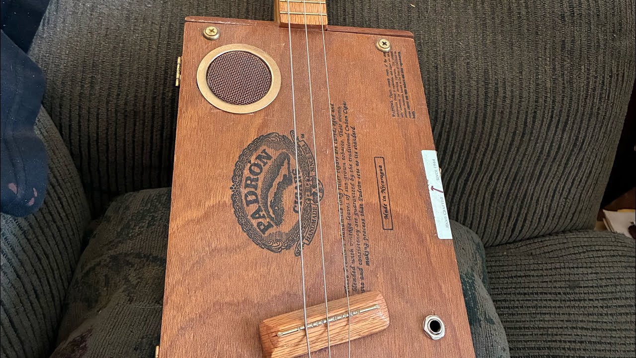 My cigar box guitar 