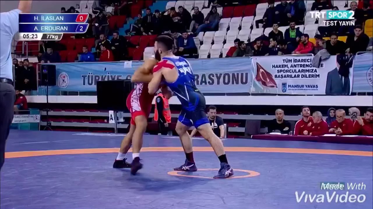 Alper Murat Erduran 77 Kg Büyük Erkekler Grekoromen Güreş Türkiye Şampiyonası