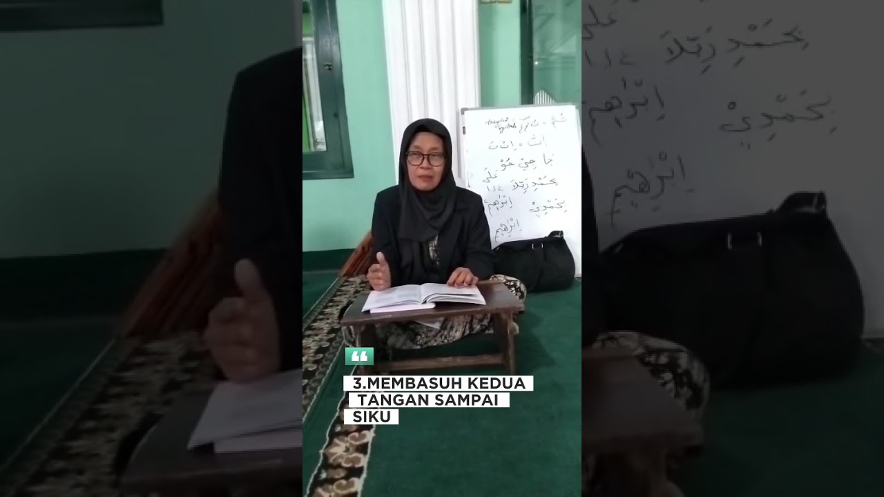 FARDHU (RUKUN,)WUDHU kitab SAFINATUN NAJAH.Syeh Salim Bjn Sumair Al Hadlrami