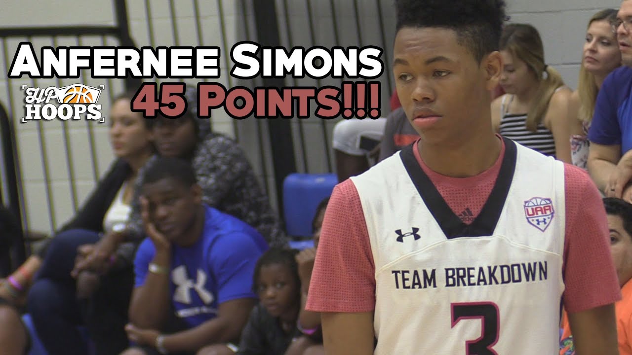 Anfernee Simons Made His 45-Point Performance Look EFFORTLESS!! - Full Highlights