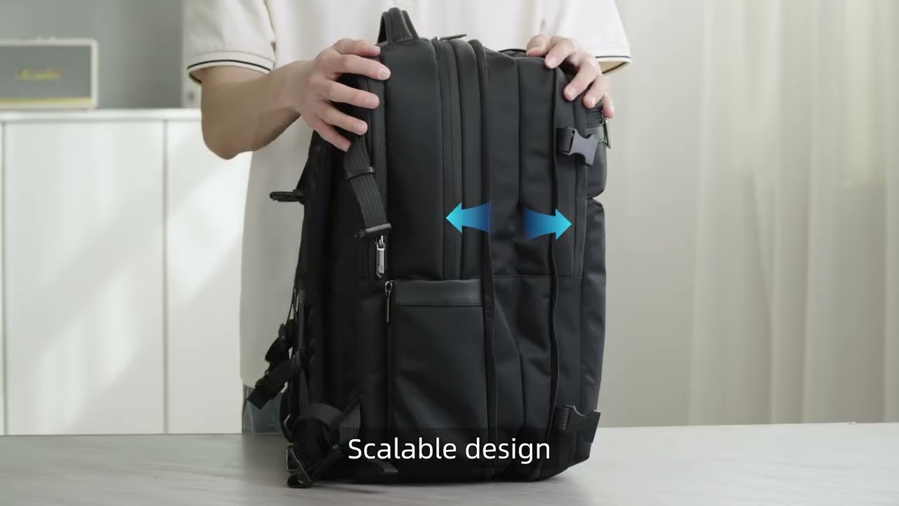 Arctic Hunter Expandable Travel Backpack B00833 For Men Women 35L EVA Shook-proof Back Pad