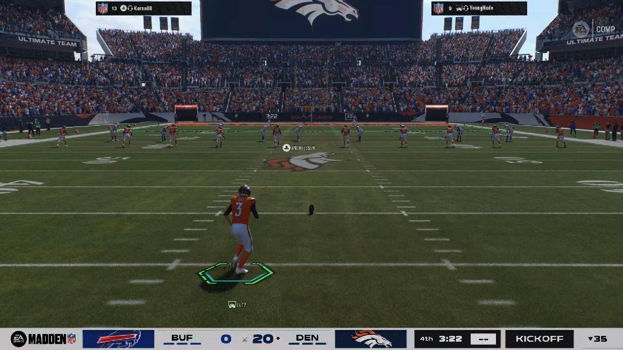 INSANE Madden 26 NFL Comeback (DOWN 20 WITH 3:22 LEFT IN REGULATION)