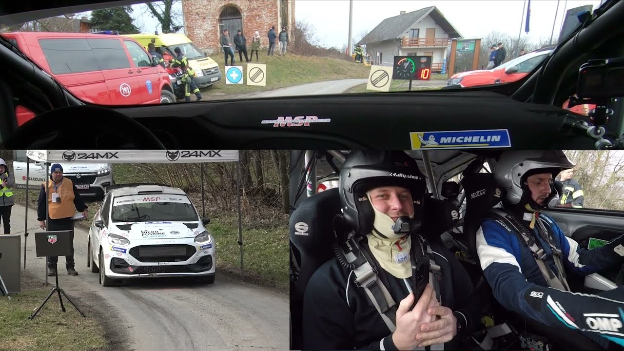 Prosenc B. - Prosenc G. Delta Winter Rally Show Čazma Shakedown 3 Ford Fiesta Rally 3 evo