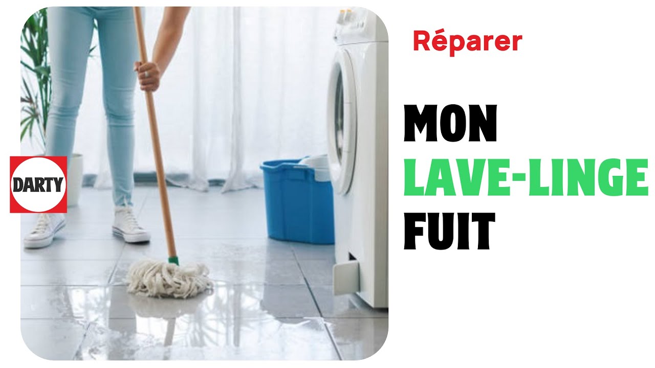 Votre lave linge fuit ? Nos solutions pour trouver la fuite