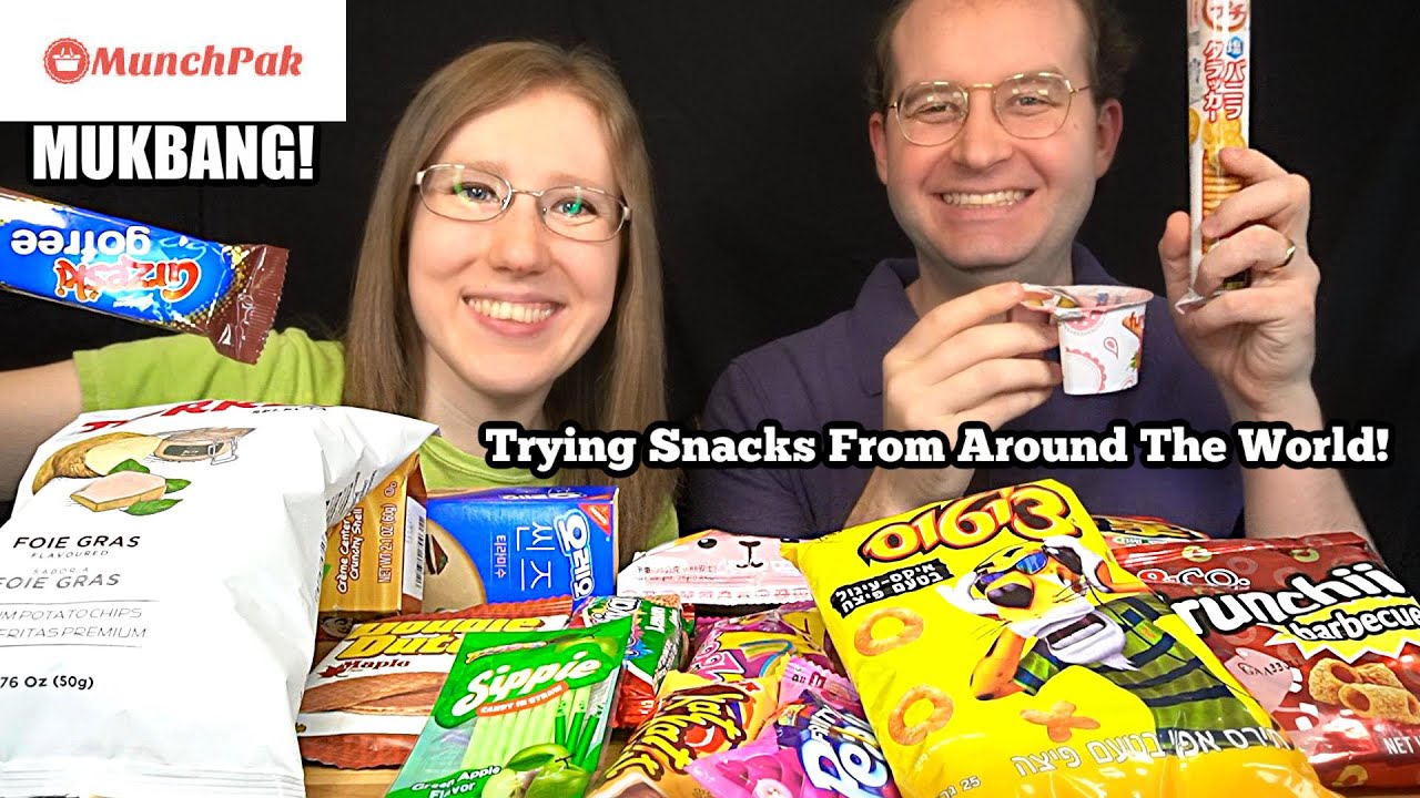 Trying Snacks From MunchPak!