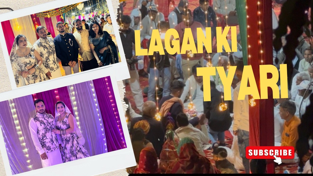 लगन की taiyaariyan शुरू हो गई हैं 💛🎉