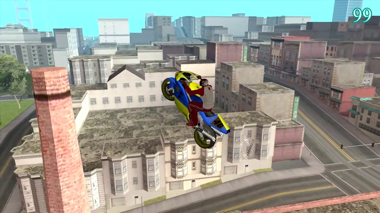 GTA SA Stunts Part 9 