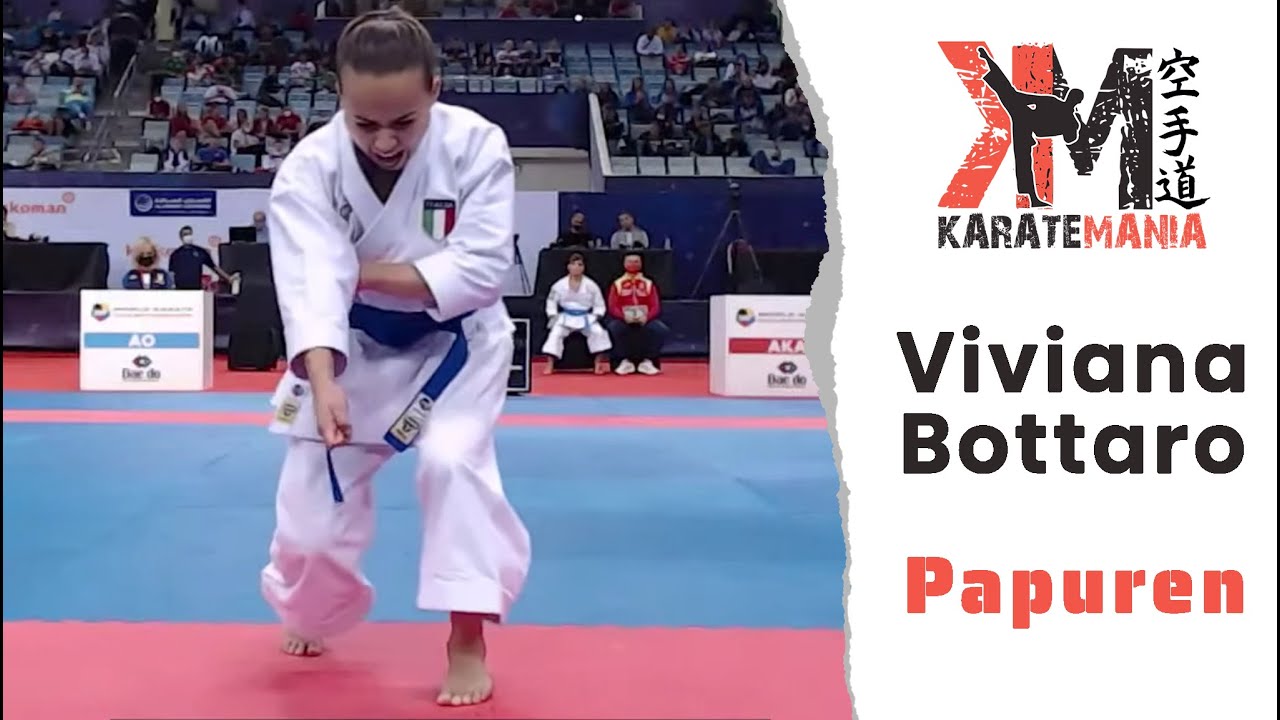 Viviana Bottaro (ITA) | Papuren | Kata Female Bronze Medal | Karate World Championship Dubai 2021
