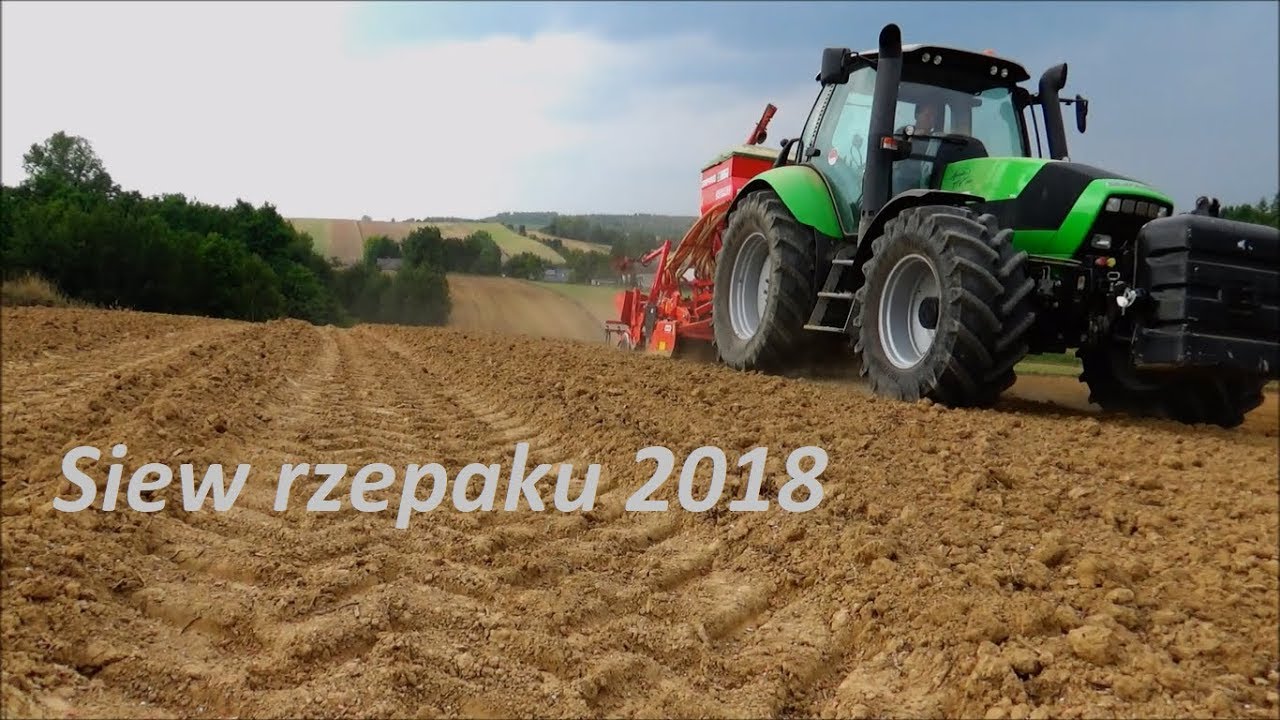 🚜✰Siew rzepaku 2o18✰🚜 Deutz Fahr TTV 620 & Gaspardo Maschio🔥㋡