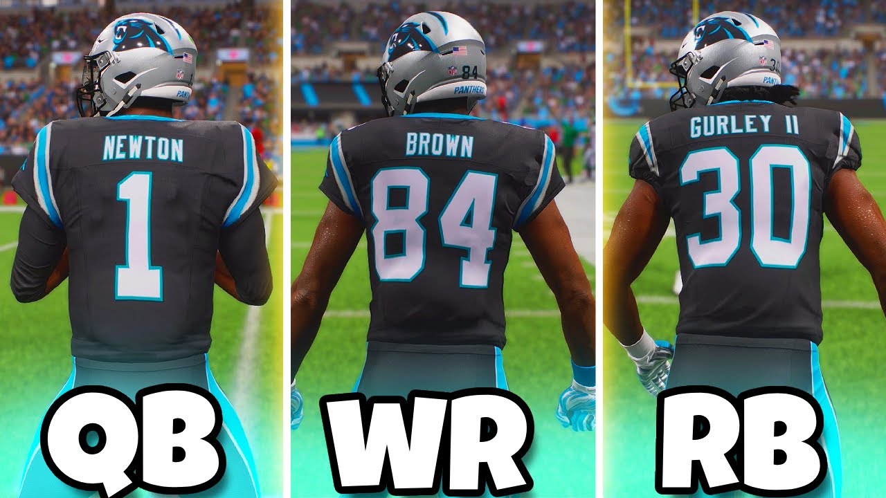 I Built Cam Newton A Super Team!