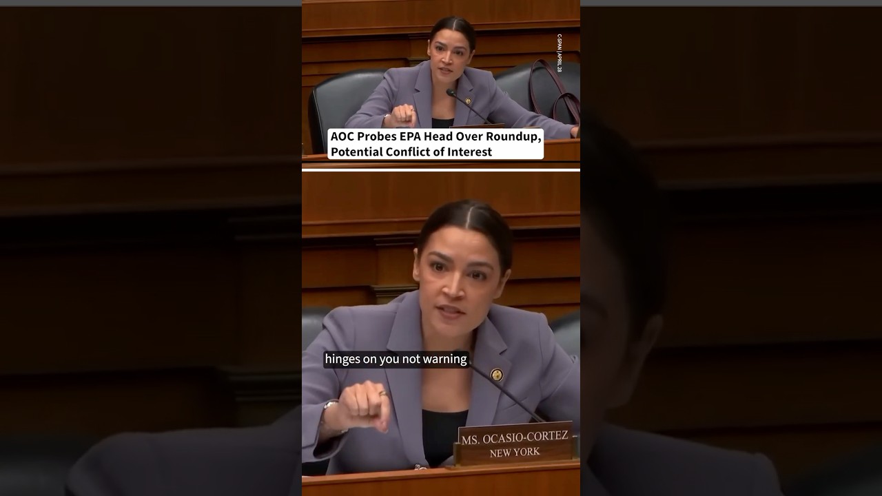 AOC расследует деятельность главы EPA по поводу гербицида Roundup, финансирование тест-полосок пр...