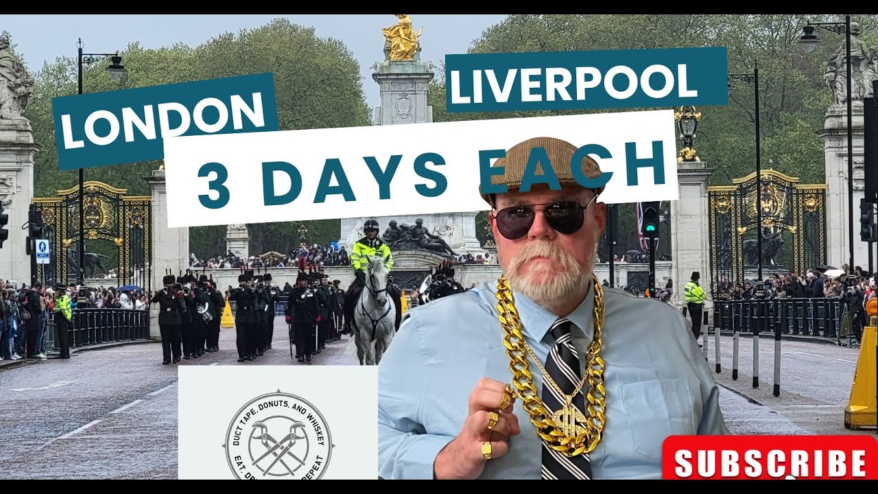 London and Liverpool in 3 days (each)