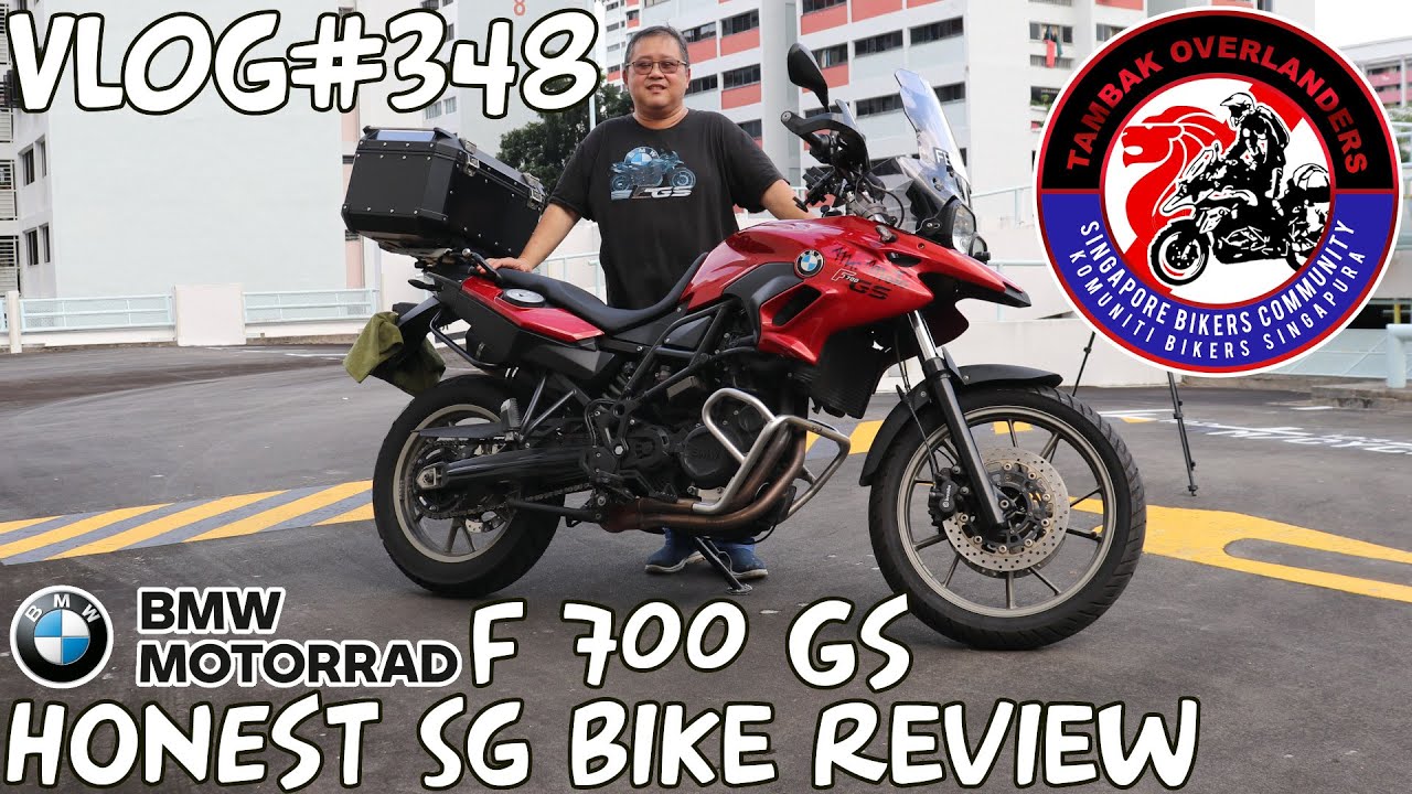 Видеоблог №348 BMW F 700 GS | Честный Сингапур 🇸🇬 Обзор мотоцикла