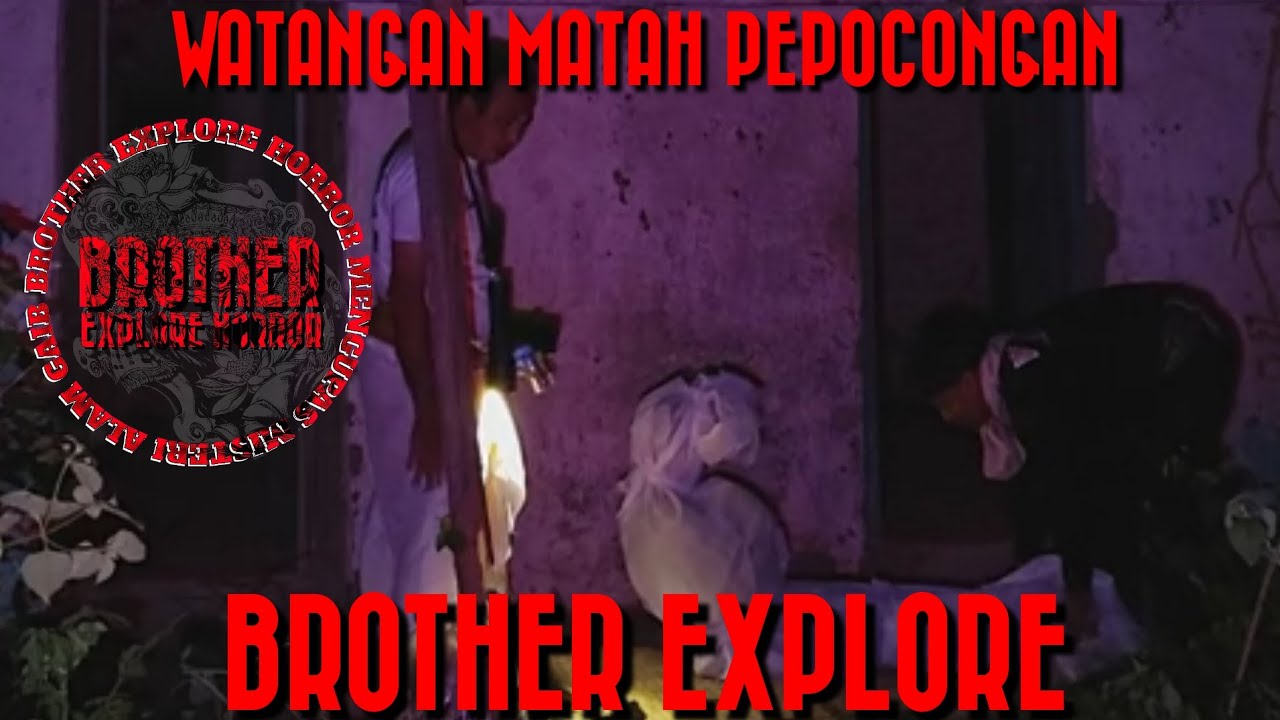 WATANGAN MATAH PEPOCONGAN!!! mekebat ring rumah angker terbengkalai sampai tak sadar😱
