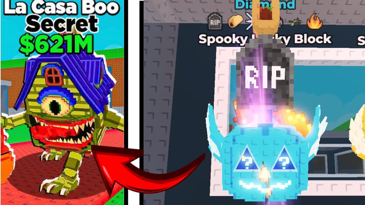 ESSE ADMIN ABUSE FOI INCRIVEL! SPOOKY LUCKY BLOCK!!! ROUBE UM BRAINROT