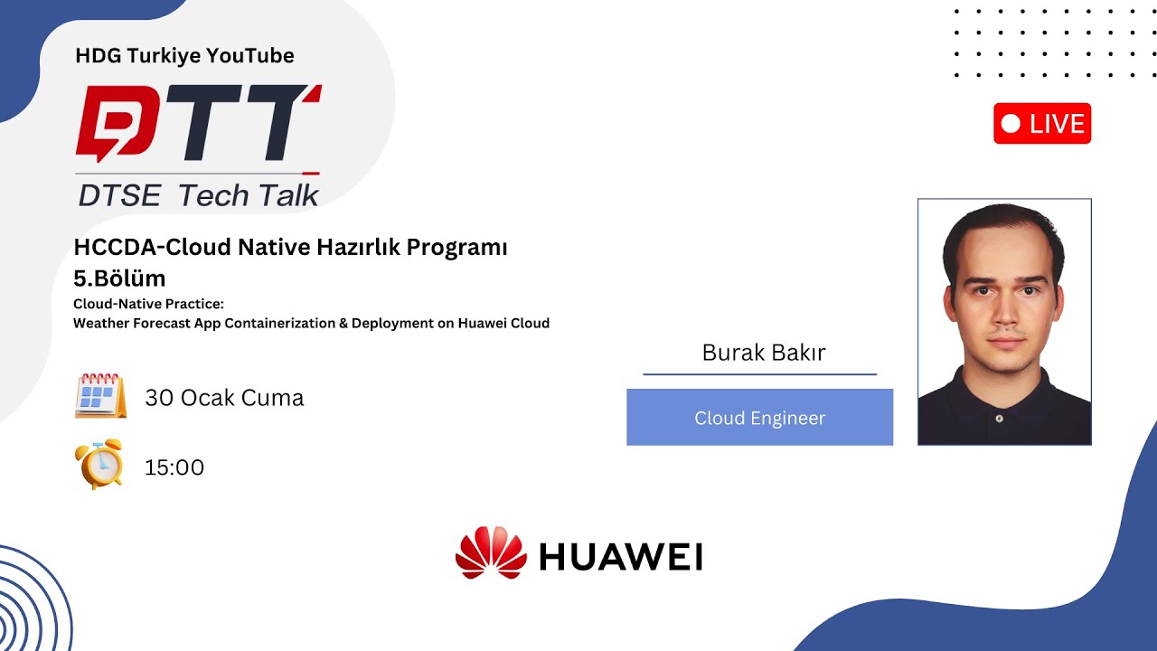 🚀 DTT Talk- HCCDA Cloud Native Hazırlık Serisi 5.Bölüm
