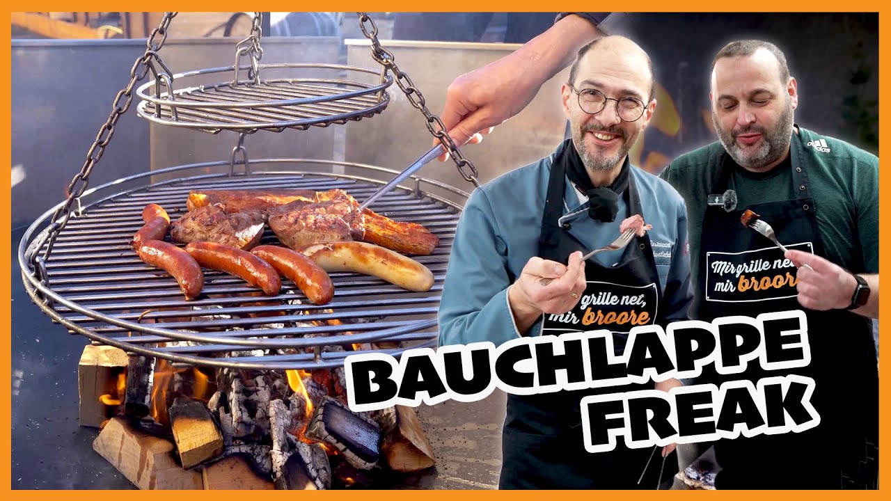 🔥 Bauchlappen, Schweinekamm & Würstchen perfekt braten! – Folge 2 | Mir grille net, mir broore
