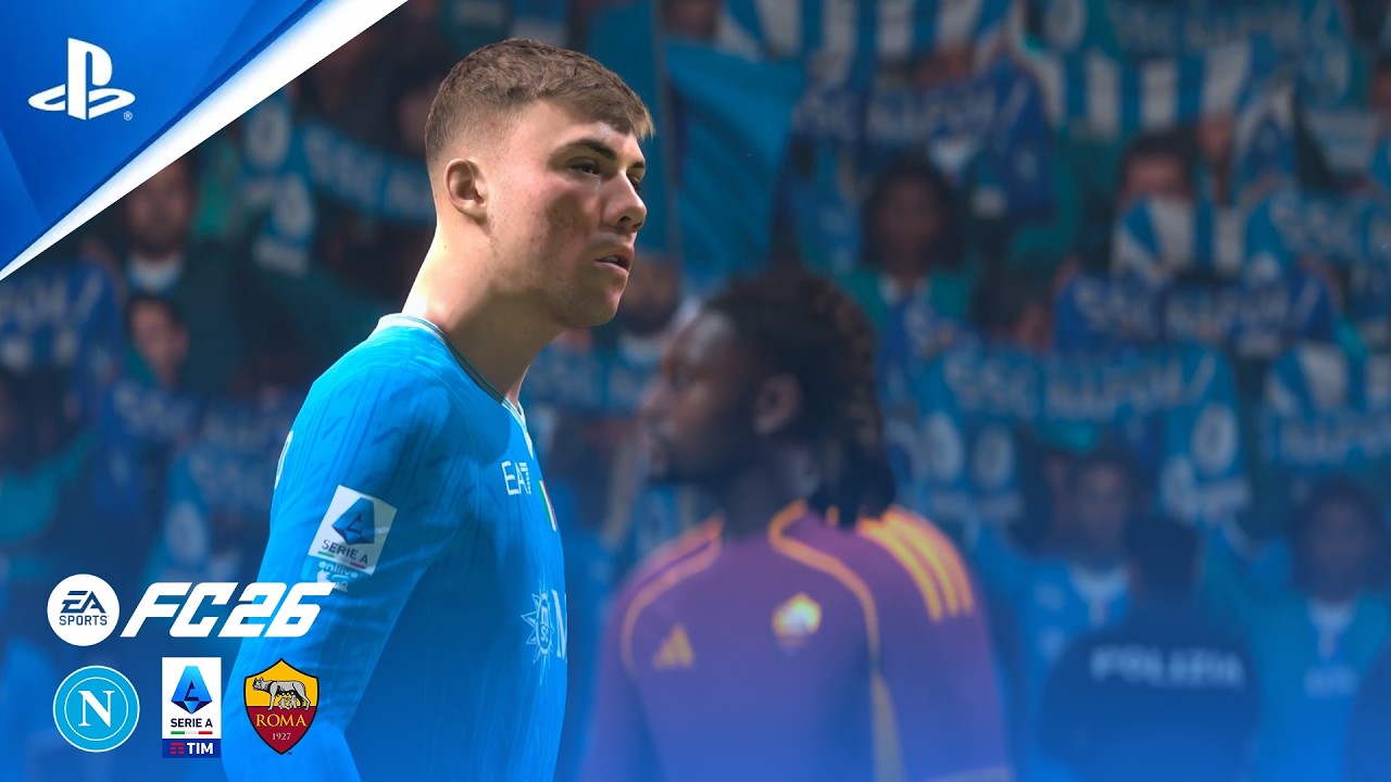 FC 26 - Napoli vs. AS Roma - Serie A 25/26 Full Match - McTominay, Dybala [PS5]