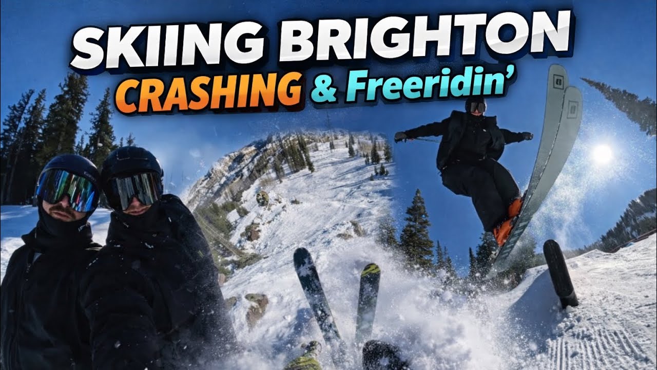 Skiing Brighton Crashing And Freeridin’ 
