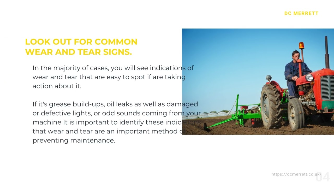 Tips for Agricultural Machinery Preventative Maintenance