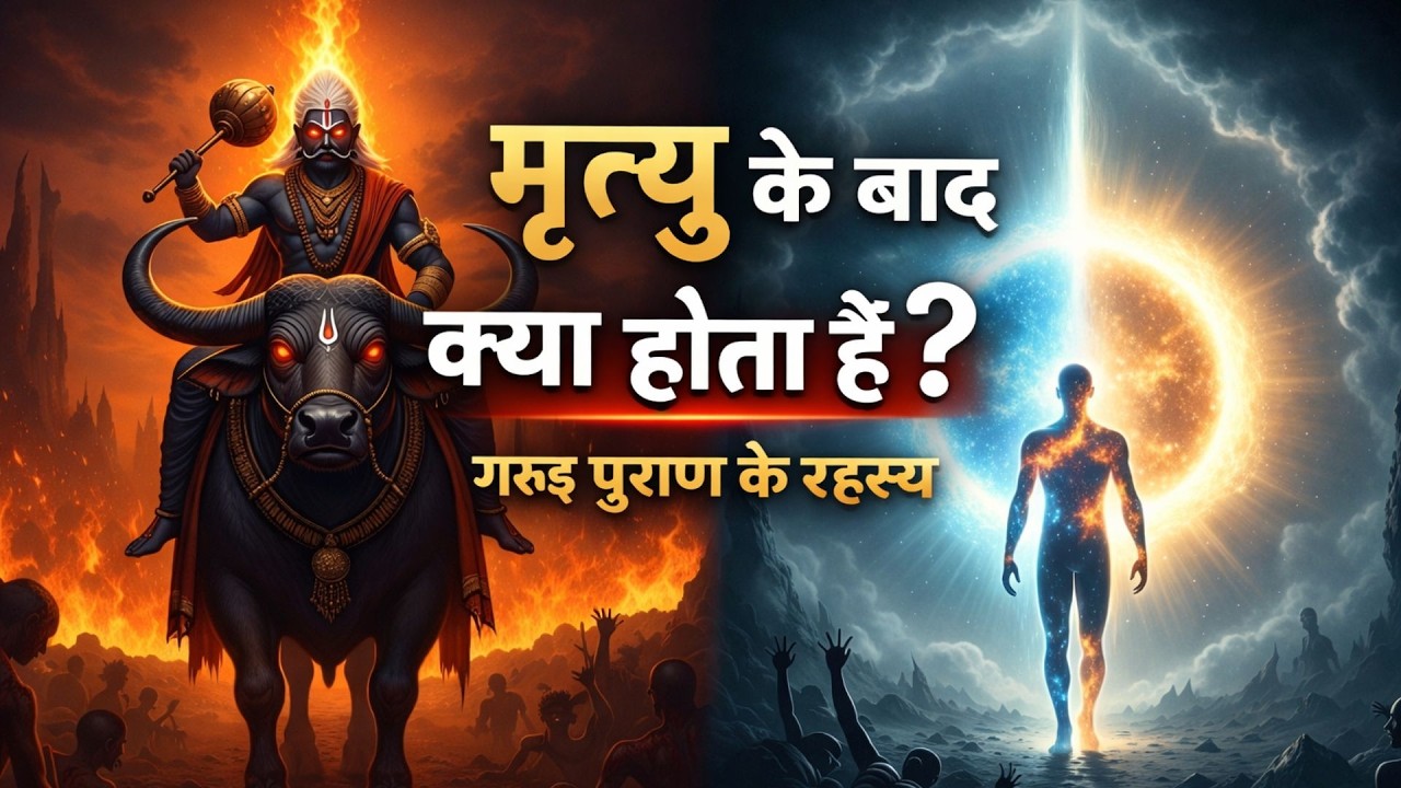 मृत्यु के बाद क्या होता है-गरुड़ पुराण का रहस्य जो हर इंसान को जानना चाहिए||GarudPuran #sanatandharm