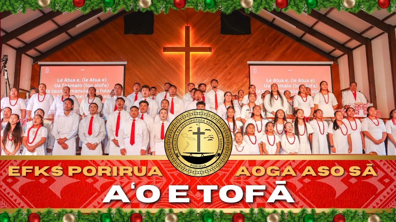 EFKS Porirua Aoga Aso Sā - A'o e tofā