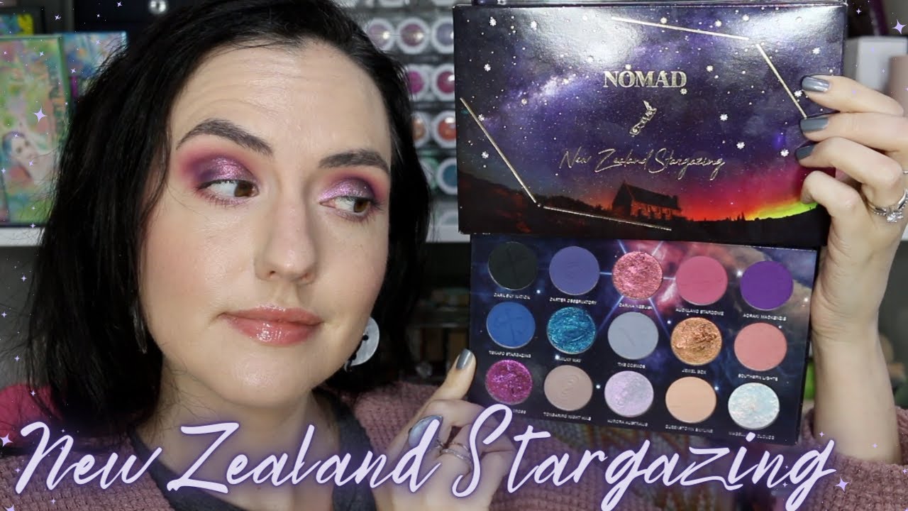 NEW Nomad NEW ZEALAND STARGAZING Palette | Swatches, Close Ups, Info + a Tutorial!