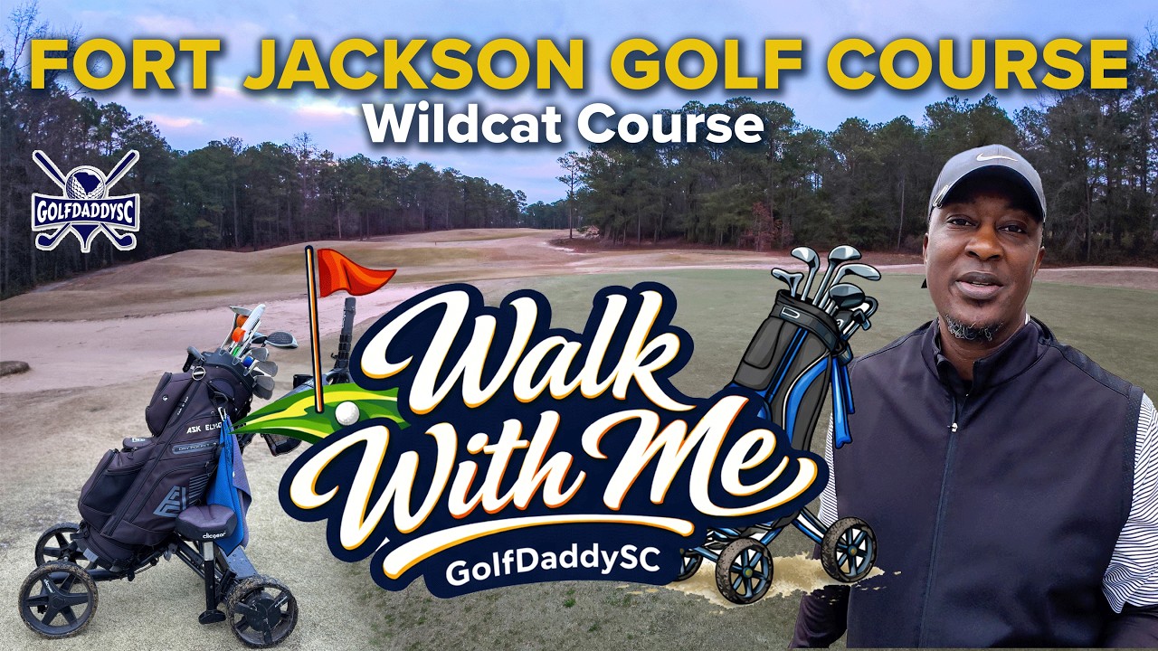 Walk With Me @ Fort Jackson Golf Course #golf #golfcontent #youtubegrowth