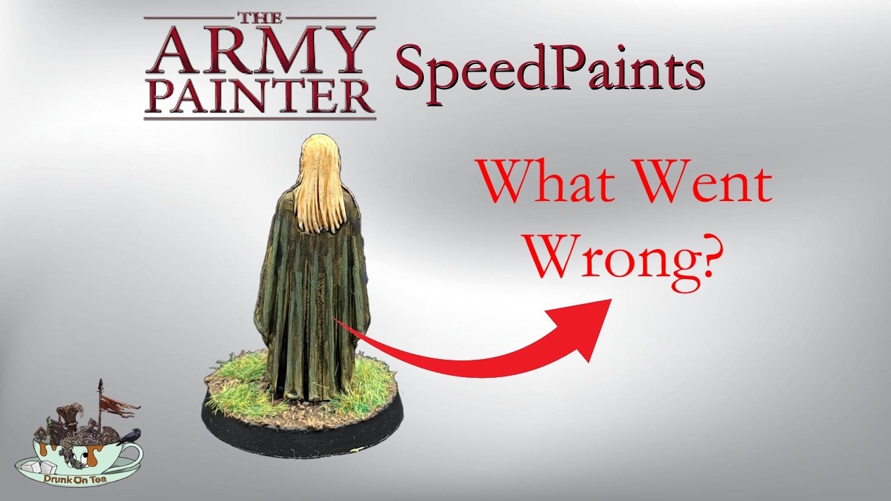 Army Painter Speed Paint Experiment on Fantasy Figures
