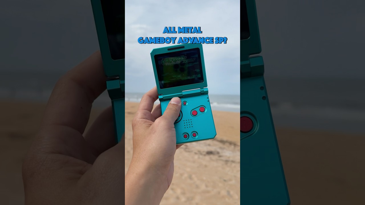 The Metal Gameboy Advance SP